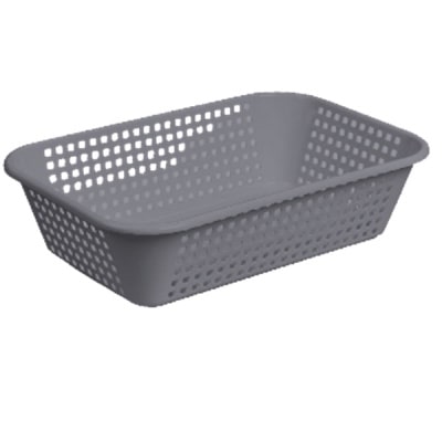 Корзинка Лофт, 29,5х19,3 см серая, Violet, 540118