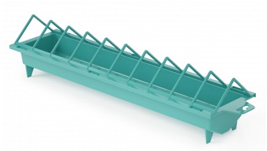 Кормушка ALTA для домашней птицы 550x130x120 мм, М8540 Альтернатива