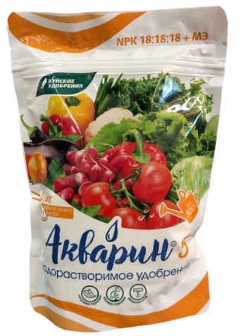 Удобрение водорастворимое Акварин 5, 500 г