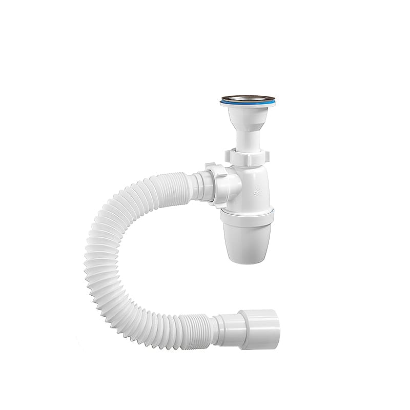 Сифон для умывальника выпуск 1 1/4