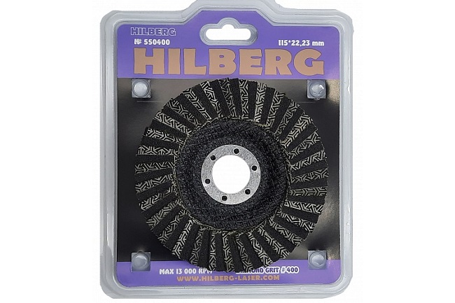 Круг алмазный зачистной 115х22.2 мм зерно 400 Super, Hilberg 550400