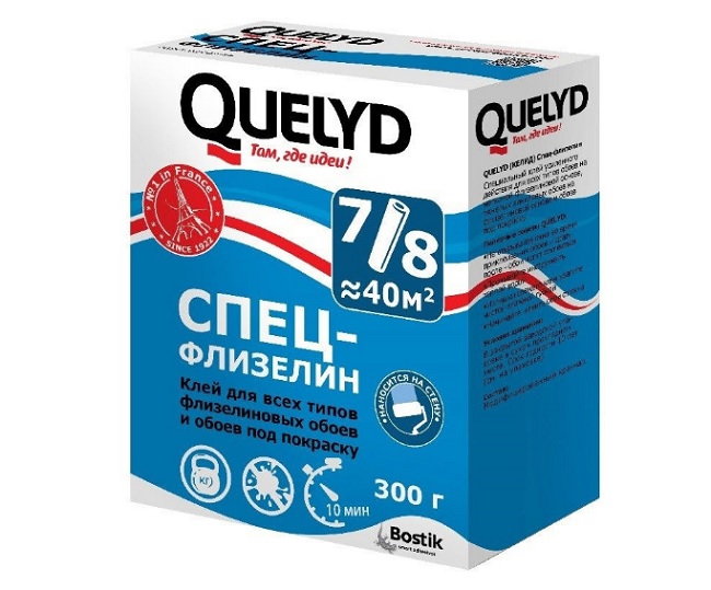 Клей для обоев Quelyd Спец-Флизелин 300 г