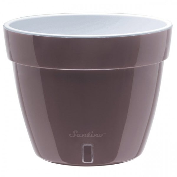 Горшок двойной 15 л ASTI Шаде-Белый