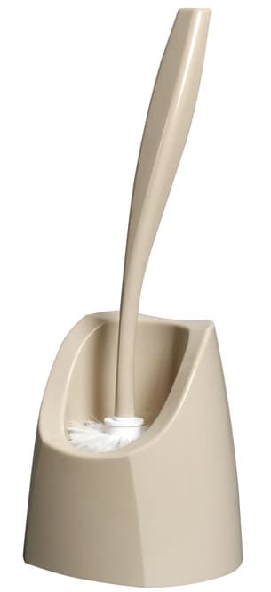 Щетка для унитаза пластмассовая CAPRI, бежевая