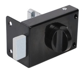 Замок накладной черный ЗН1 Омега