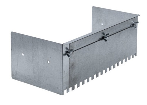 Гребенка раздвижная для укладки плитки, 300-600мм, зуб 10х10мм, Remocolor 12-0-510