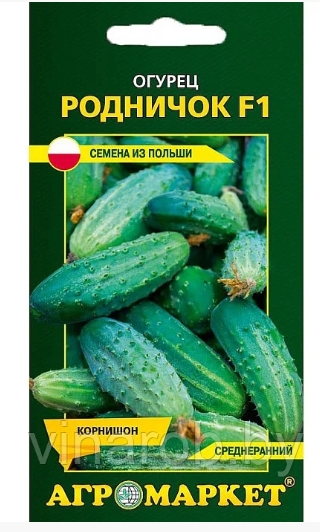 Огурец Родничок F1, 1г Агромаркет