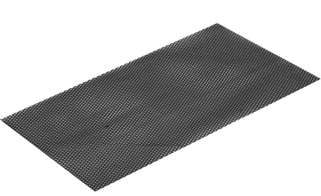 Лист алюминиевый декоративный просечно-вытяжной (ПВЛ), чёрный, TR10, Пилот Про