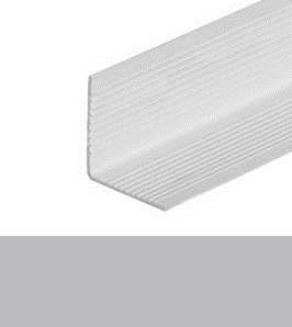 Угол ПВХ 15х15мм 2,7 м светло-серый, DECONIKA
