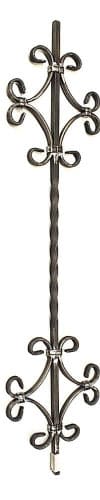 Кованый элемент балясина 12x220x950мм (05.084-С)