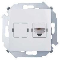 РОЗЕТКА телефонная RJ11, серия 15, Simon