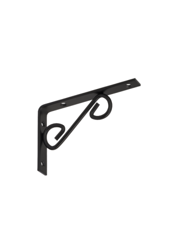 Кронштейн декоративный WOP 150 C 150x100 мм черный, Domax 526601