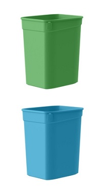 Набор контейнеров для мусора ECO BIN 2х10л, Econova