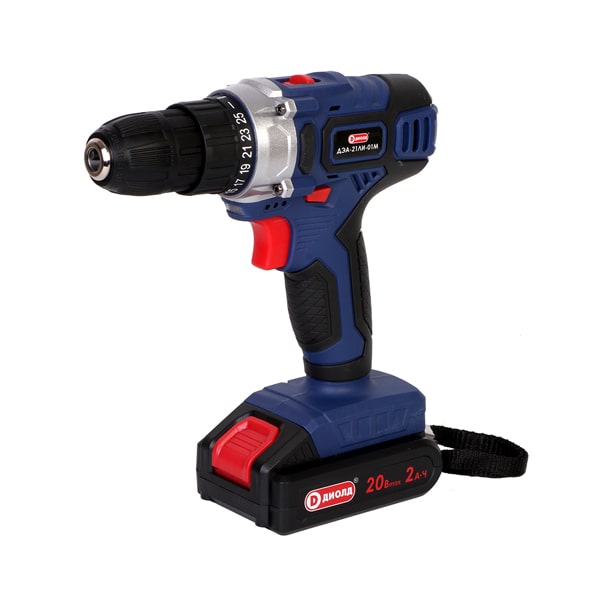 Дрель-шуруповерт ручная элекрическая аккумуляторная Диолд
