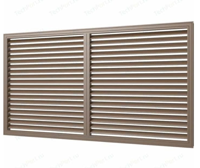 Вентрешётка радиаторная 600х1200мм, дуб, ЭРА