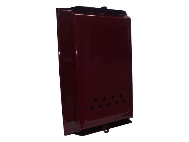 Ящик почтовый 390х260х70 мм (бордовый), АГРОСНАБ 00-00001133