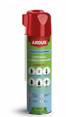 Аэрозоль универсальный Дихлофос №1 от всех насекомых 600мл ARGUS