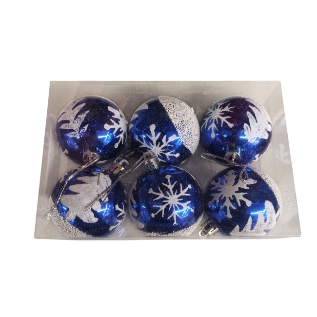 Набор шаров елочных (6 шт) Волшебная Страна MA0341