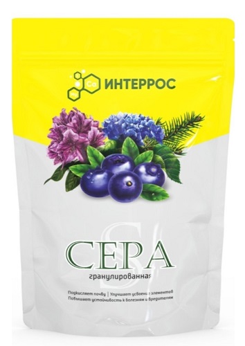 Сера гранулированная 1кг Интеррос
