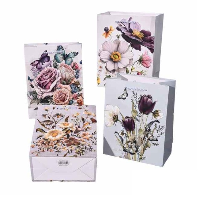 Пакет подарочный 18х23х10см ЮниПресс BY-118-7