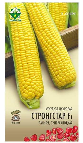 Кукуруза Стронгстар сахарная 3г (Эксперт) МинскСортСемОвощ