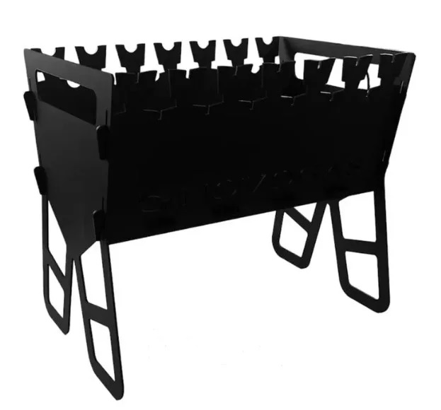 Мангал сборный окрашенный 442x290x380мм, 3 мм, NOVOGAS 590.00.00-06