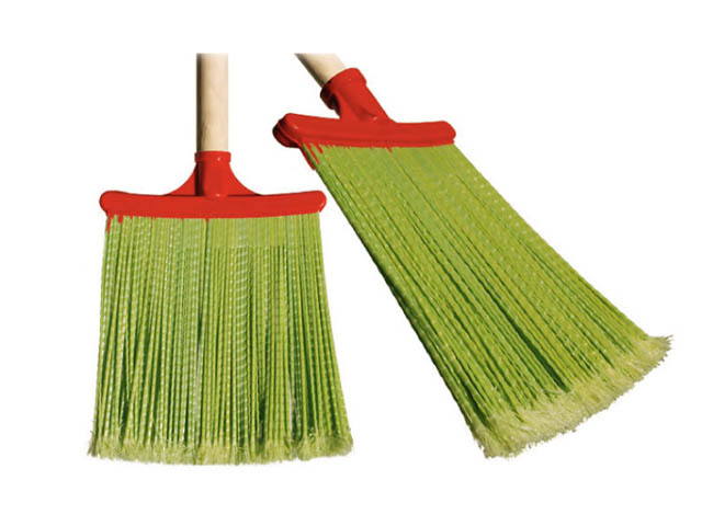 Метла для уборки улиц п/п плоская №1, ИнструмАгро 071006