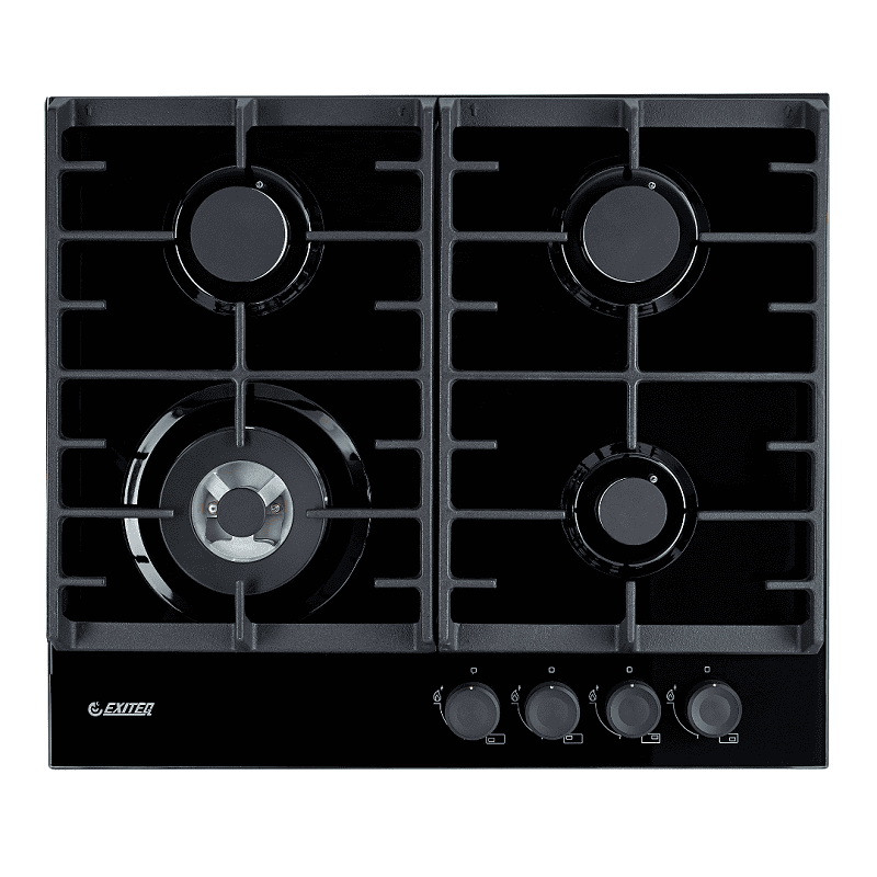 Варочная панель газовая встраиваемая EXITEQ EXH-207 black matt