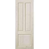 Дверное полотно сосна неокрашенная 200 см Wood Goods ДГФ-3Ф-3