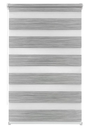 Штора рулонная день-ночь LB 21-02 Стрит, LmDecor