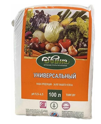 Грунт питательный универсальный Двина 100л