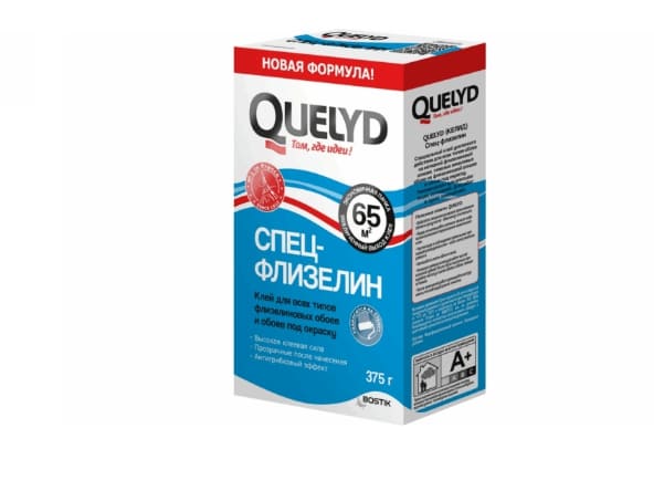 Клей для обоев Quelyd Спец-Флизелин (65 м2) 375 г