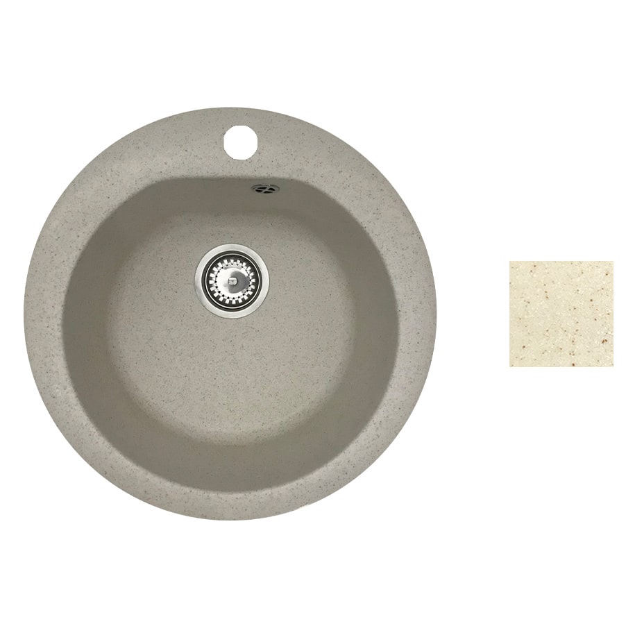 Мойка из искусственного камня, бежевый, NIKA, BelEvors