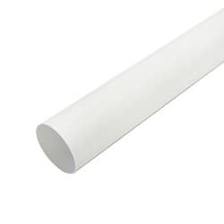 Труба водосточная 80 мм, 3 м (белый)