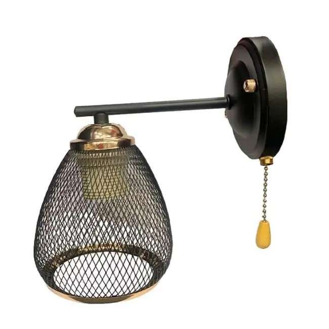 Светильник НББ 04-60-721 черный/золото Белсветоимпорт 5069/1В