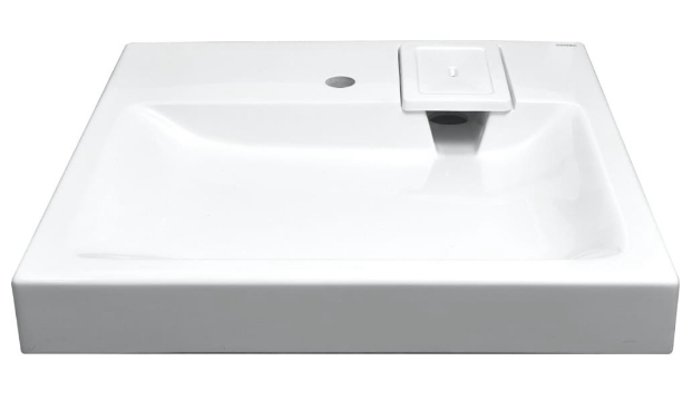 Умывальник Beta CS00078301 для установки над стиральной машиной 600x583x90 мм +сифон AZARIO