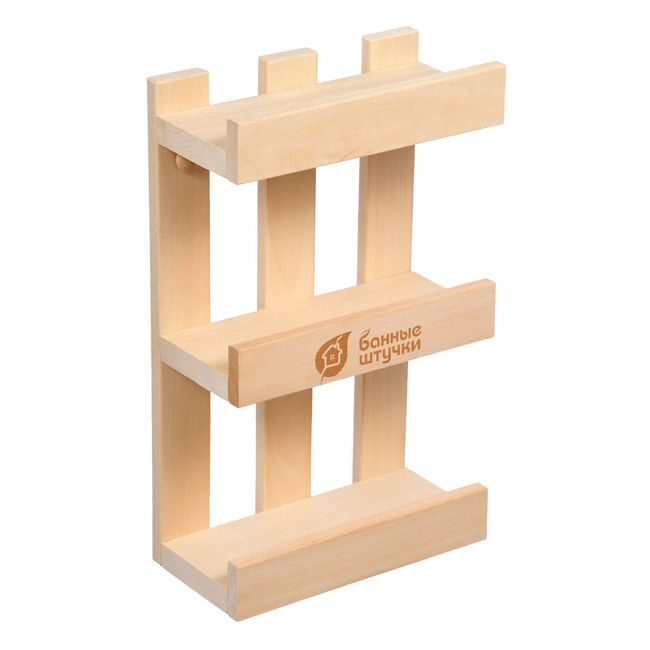 Полка для мелочей липа Банные штучки 34306/4