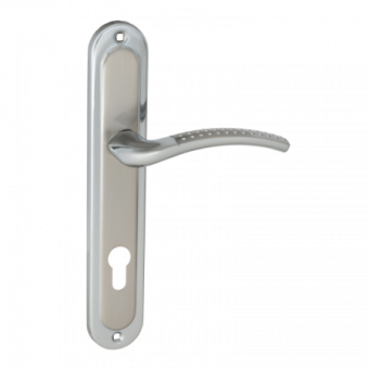 Дверная ручка Vettore 85.326 AL SN/CP 