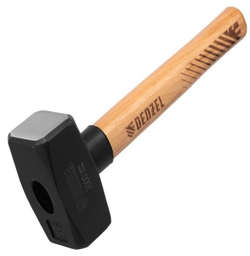 Кувалда 1000 г, кованая головка, буковая рукоятка, 11018 Denzel
