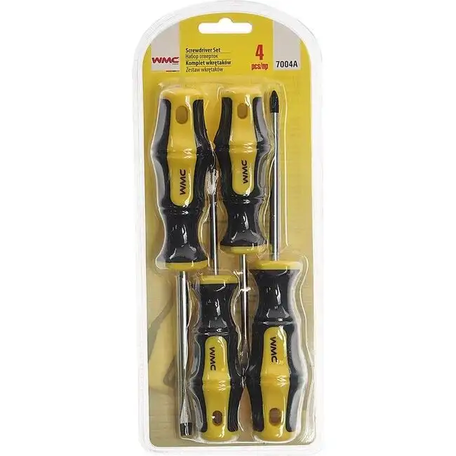 Набор отверток диэлектрических (4 предмета) WMC TOOLS WMC-7004A