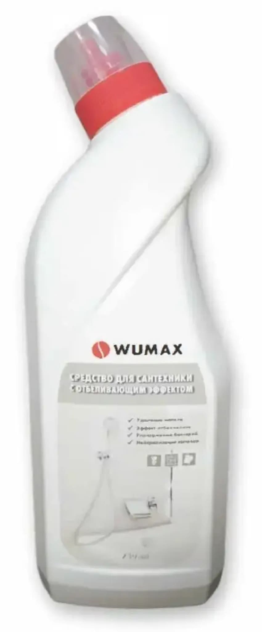 Средство моющее для сантехники с отбеливающим эффектом WUMAX  750 мл