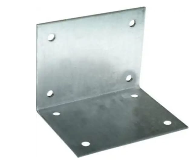 Уголок крепежный равносторонний EKT 40x40x20x2,0 мм KUR-40-20