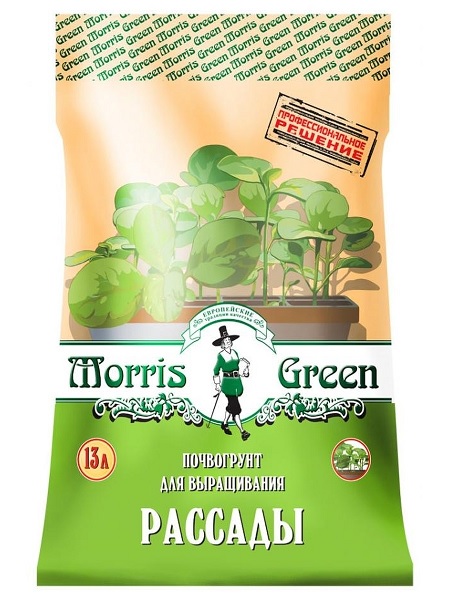 Грунт питательный Для рассады 13 л, MORRIS GREEN 4607141950681