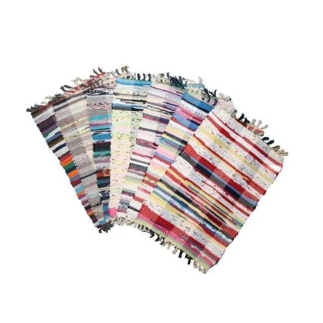 Коврик хлопковый Doris лоскутный 90х180 см POBJI Emporium 400-053