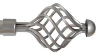 Наконечник Вито 25 мм, матовый хром, 1 шт