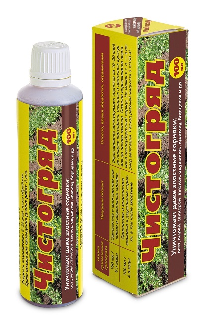 Гербицид Чистогряд 100 мл, Ваше хозяйство