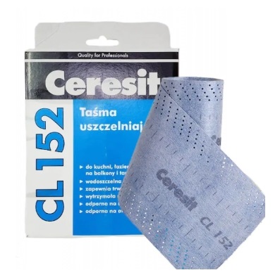 Лента гидроизоляционная CL152 12смx5м, Ceresit