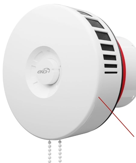 Оголовок d125мм с фильтрующим элементом ERA