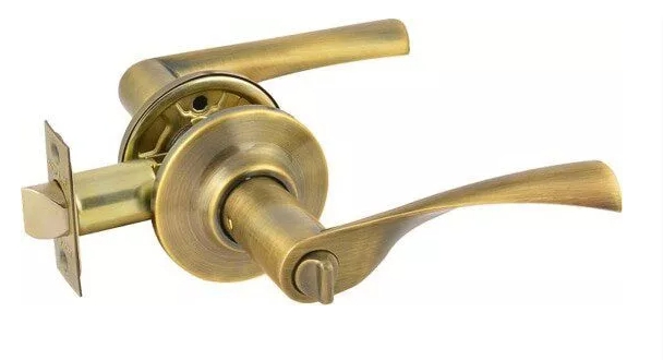 Ручка дверная  ЗВ2-03 M3901BK AB, LOCKit