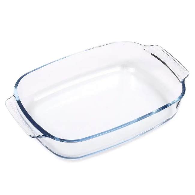 Блюдо стеклянное прямоугольное 2 л Belbohemia LHP-DT-2.0